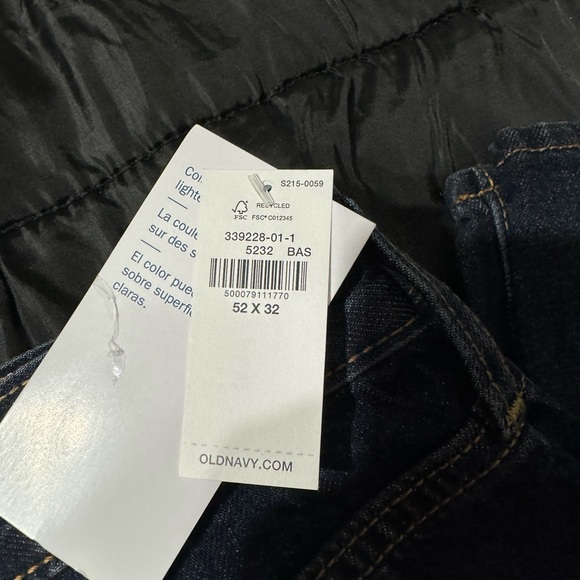 NWT Men’s Old Navy DarkWashed Denim jeans #28 - Picture 4 of 4